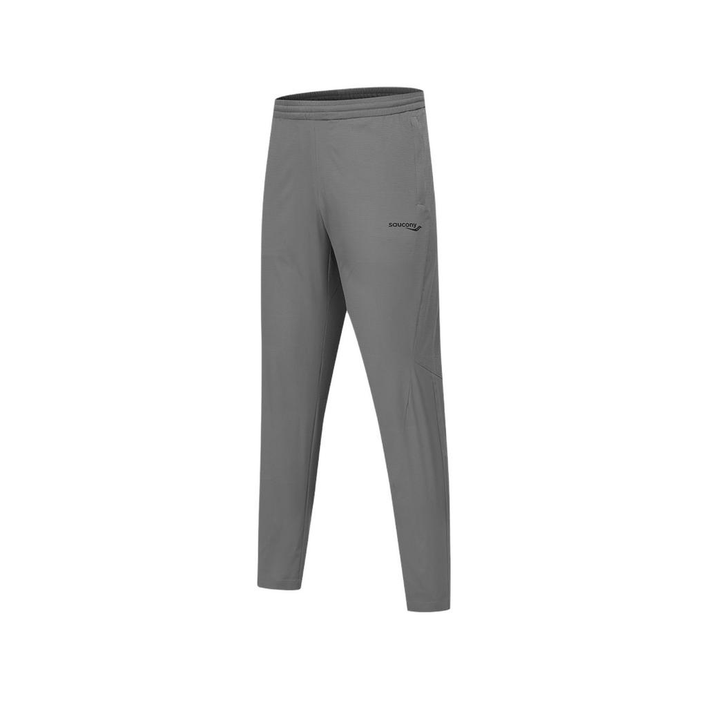 Saucony Comfortable Lightweight Breathable Casual Pants Men bottoms Cool-Iron-Gray SR2269WP04C-GR006