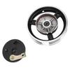 M12 10 Inch Wheel Rim with Drum Brake High Strength Metal for 10X3.0 10X2.5 Tires Electric Scooter Motorcycle