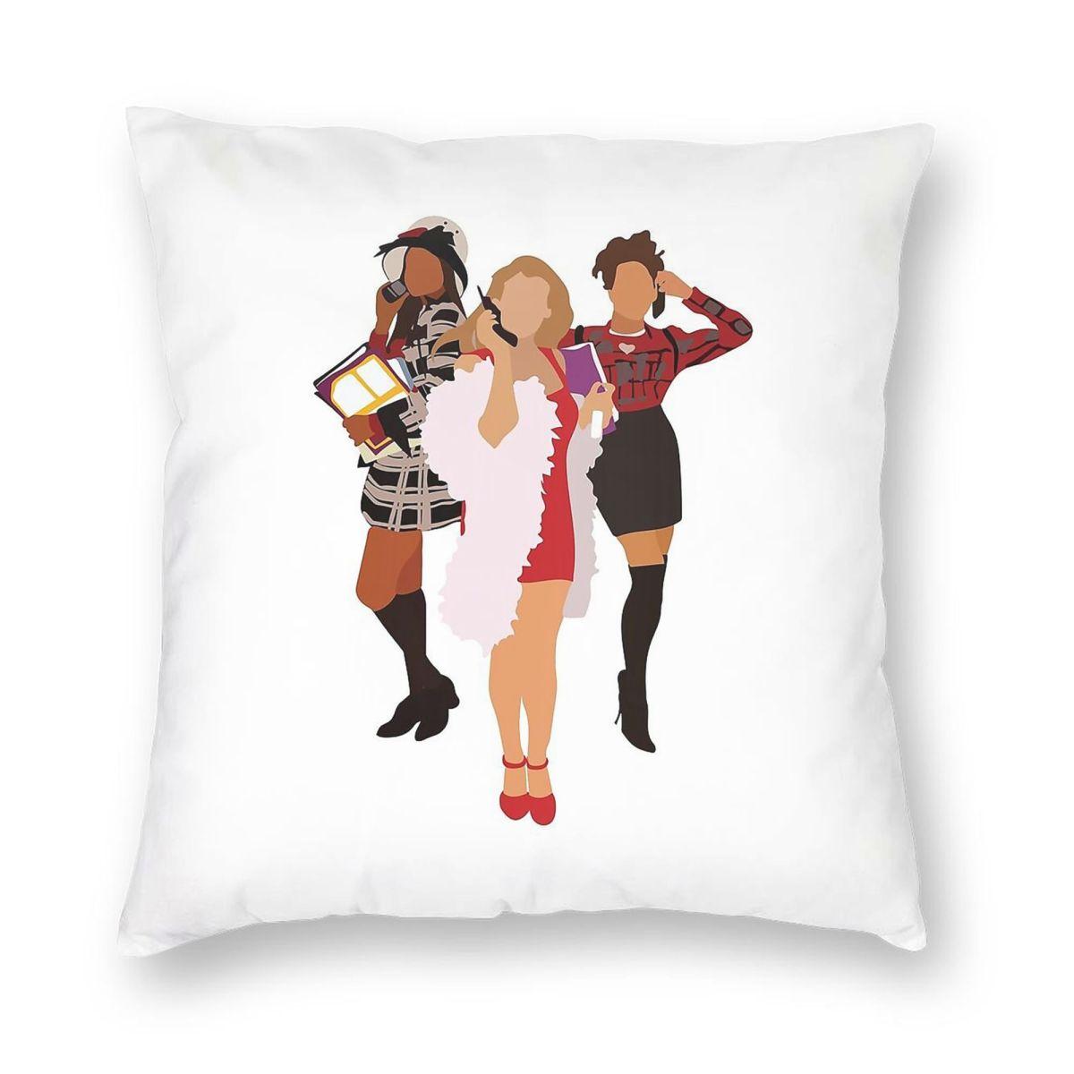 

Clueless Comedy Movie Square Pillowcase Polyester Linen Velvet Creative Zip Decor Pillow Case Room Cushion Case 45x45 30cmx30cm