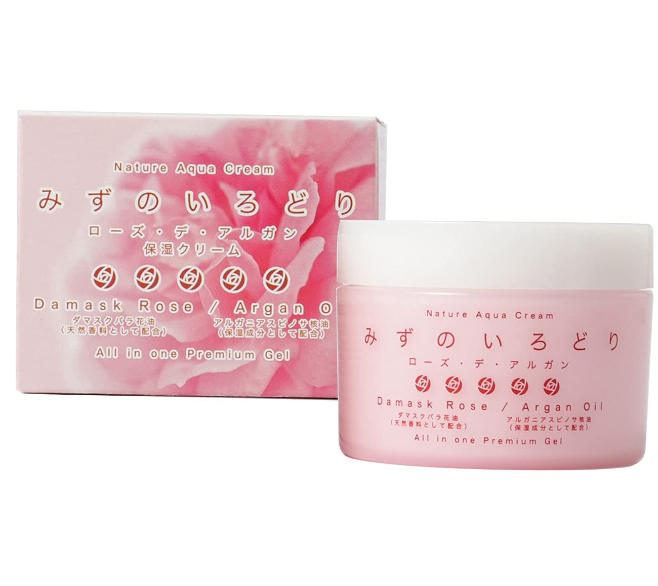 

Nature Aqua Water Rose de Argan Moisturizing 120g 1000114120 Cream, Color, Cream, Cup,