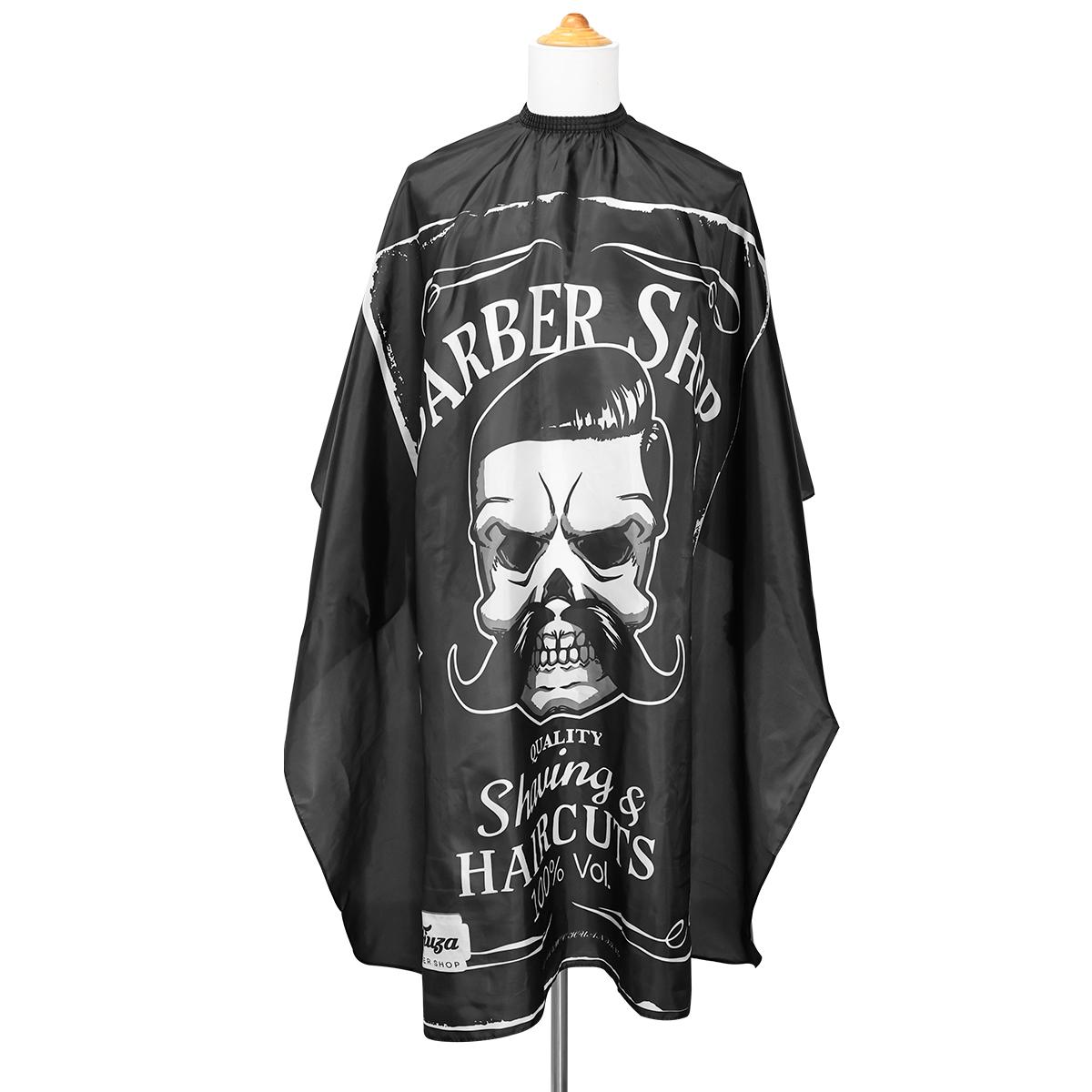 

Парикмахерские накидки для стрижки волос Ретро-парикмахерский халат Антистатическая ткань для укладки волос Профессиональные принадлежности для парикмахерских салонов чёрный