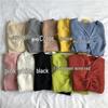Stylish Women's V-Neck Long Sleeve Knit Top, Slim Fit T-Shirt for Autumn 2026