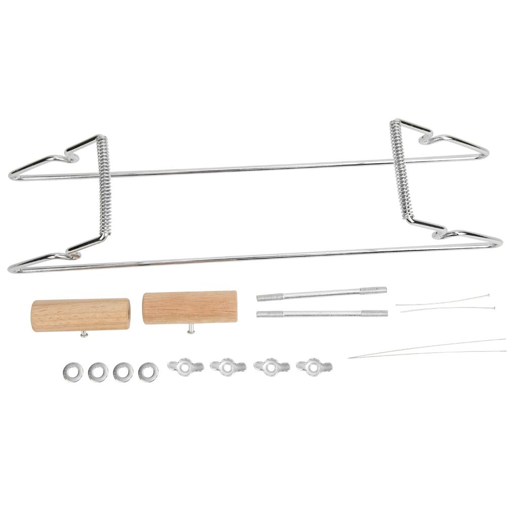Wosawe Outdoor Sports Stainless Steel Weaving Beading Loom Kit Jewelry Bracelet Diy Handmade Knitting Machine Tool