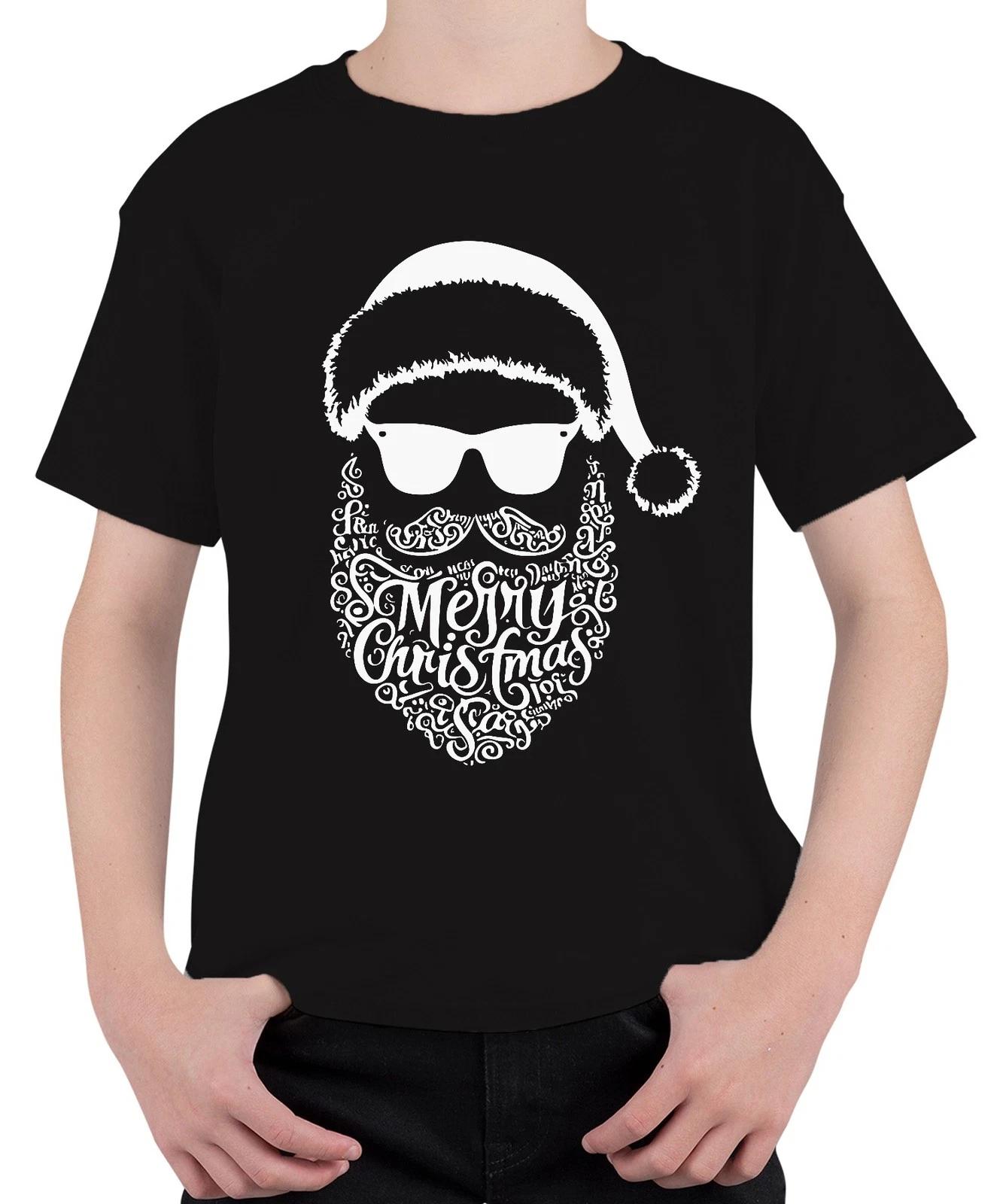 Merry Christmas Weihnachtsmann Bart - Weihnachten Weihnachtsgeschenk Christmas U L