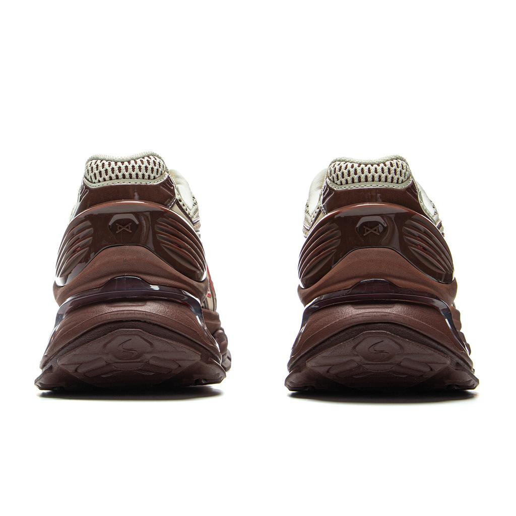 Li Ning Liejun BOW Stable Trend Sports Support Durable Non-Slip Low-Top Lifestyle Casual Shoes Women Casual Shoes Brown Beige AZGV028-3
