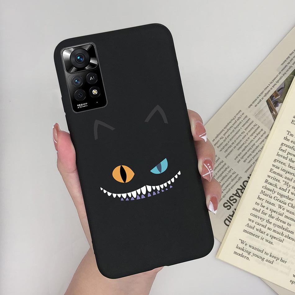 For Xiaomi Redmi Note 11 Pro 4G 5G Phone Case Cute Diasy Pattern Soft Silicone TPU Back Cover Funda For Redmi Note11 11Pro Coque