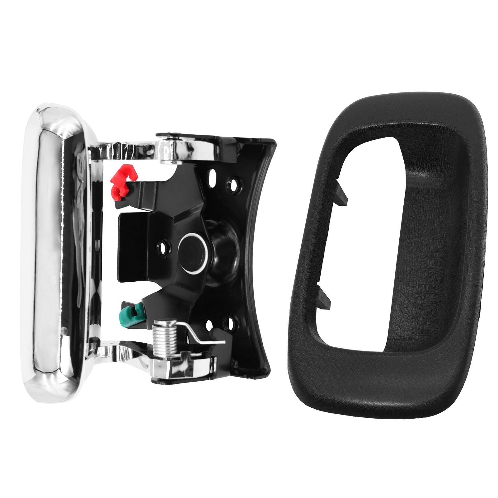 For 99-07 Chevy Silverado GMC Sierra Tailgate Door Handle Chrome &Bezel 15997911