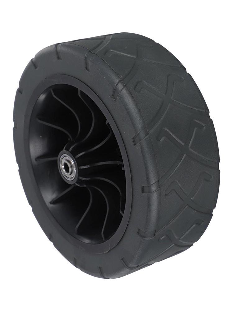 Roue de Camping en PU de 8 pouces Roue de Rechange pour Chariot Roue Utile