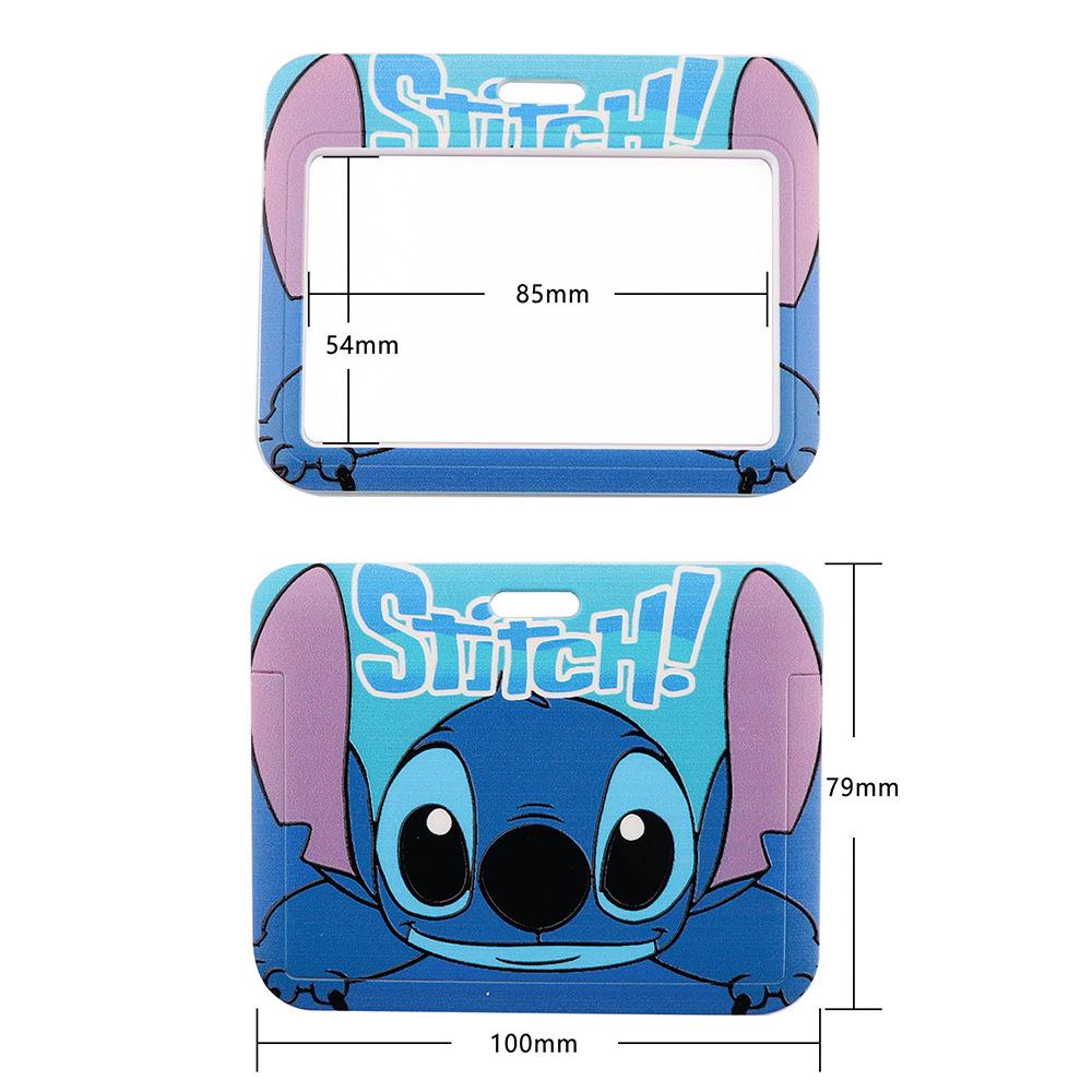 Cute Planet Plushie ID Card Holder with Slide Case & Lanyard for Phone and Access Cards