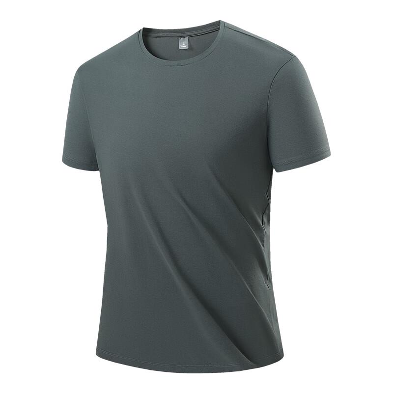 Fengxun Unisex Quick-Dry Round Neck T-Shirt