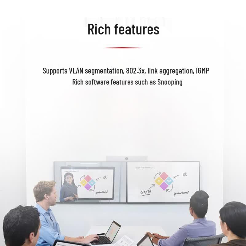 H3C S1850V3-20T4N4NS-HI 2.5G Web Managed Network Switch (CN Version)
