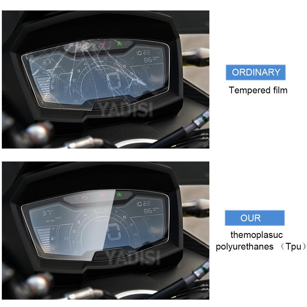For Aprilia SR GT 200 125 2022 Motorcycle Accessories Dashboard Screen Protector Film 2 Sets