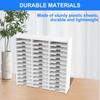 36 Slots Ink Pad Storage Shelf Mobile Phone Storage Box DVD Display Rack Media Inkpad Organizer Cds Shelves Desktop Accessories