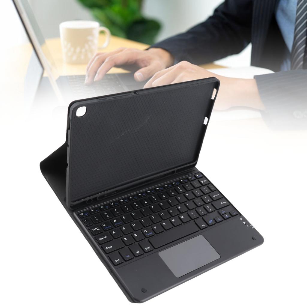 Tablet Keyboard Case Leather   Anti Scratch Tablet Touchpad Keyboard Case for   Tab S6 Lite 10.4 Inch SM P613 SM P619 P610 SM P615