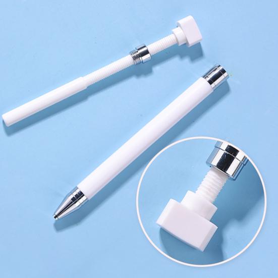 Rhinestone Picker Refillable Wax Pen DIY Nail Art Rhinestone Painting Decoration Dotting Wax Pen Rotatable Long Handle Rhinestone Pick-up Tools