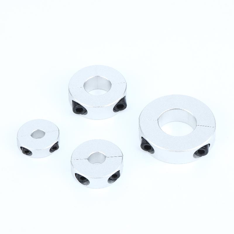 Collare Split per Albero in Alluminio da 6/8/10/16/22/28/32/40 Mm Con Posizionamento Preciso Resistente alla Corrosione per Automazione Industriale