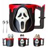 Ice Cream Pint Holder Horror Spoon Holder Reusable Ice Cream Containers Beer Can Holder Horror Movie Gifts