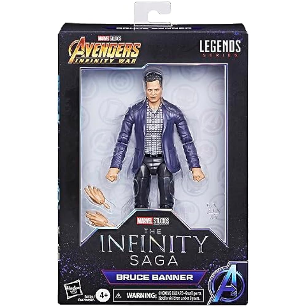 Avengers Marvel Hasbro Marvel Legends Series Bruce Banner, Avengers Infinity War 6" Size Action F...