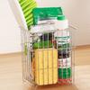 Rust-proof Kitchen Drain Basket Stackable Tableware Storage Rack Cabinet Organizer  Pantry