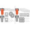 Pet Hair Removal Robot Vacuum Parts Mop Cloth Kit Main Brush