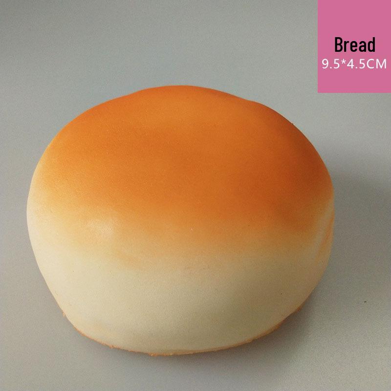 Большая ароматизированная мягкая игрушка-хлеб для снятия стресса