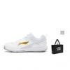 Men's Sneakers Li-Ning Badminton Shoes Unisex Low-top White/Gray/Gold