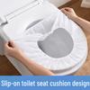 Waterproof Non-Woven Disposable Toilet Seat Cover - Anti-Dirt, Slip-On, Thickened for Travel and Home Use (All Seasons)