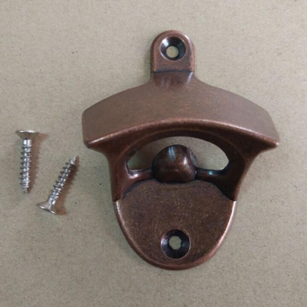 Wall Mounted Bar Beer Glass Bottle Cap Opener Manual Wine Open Tool Jar Can Kitchen Opener