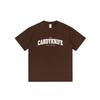 Niche Minimalist Retro Men's Cotton Letter Print T-Shirt - Summer Trendy Loose Fit
