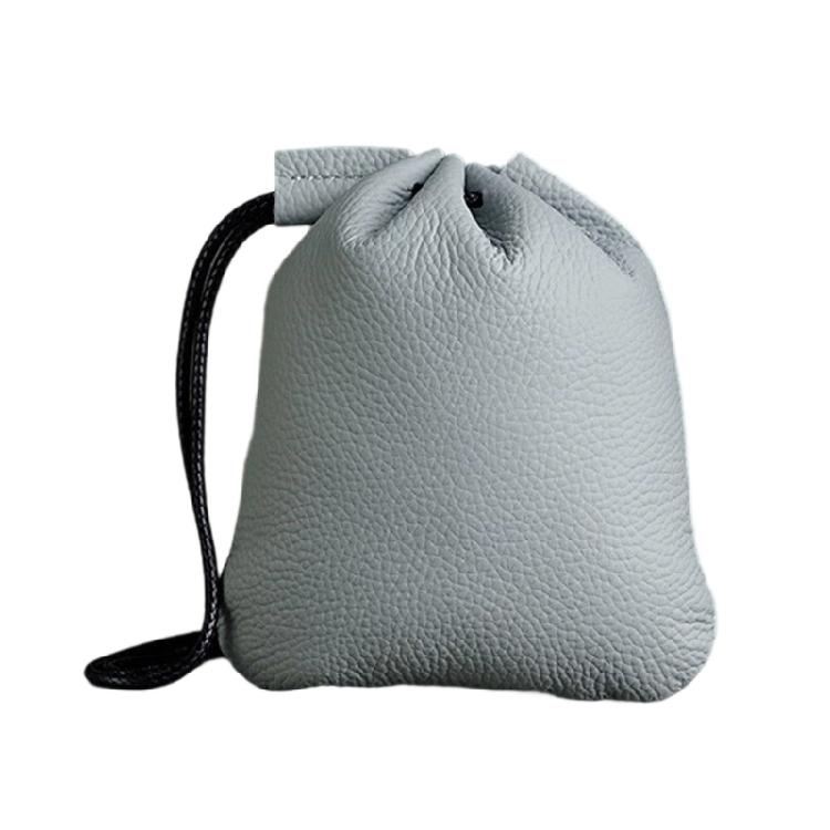 Handmade Leather Jewelry Gift Pouch Protective Travel Organizers for Bracelets Rings Packaging Solution