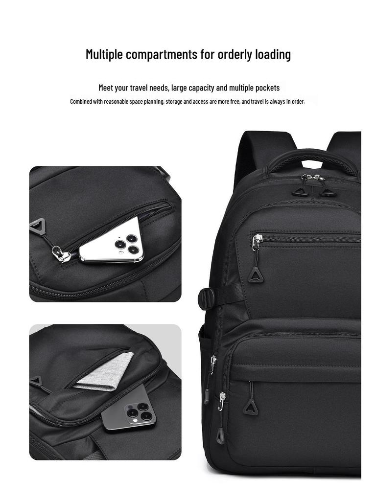 Large Capacity Minimalist Korean Style Student Backpack for Junior High to University