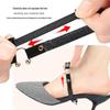 Lazy Person's No-Install High Heel Anti-Slip Elastic Strap for Women with Semi-Circular Buckle