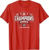 Tricou pentru vestiar Fotbal Georgia Bulldogs Campioni SEC 2025
