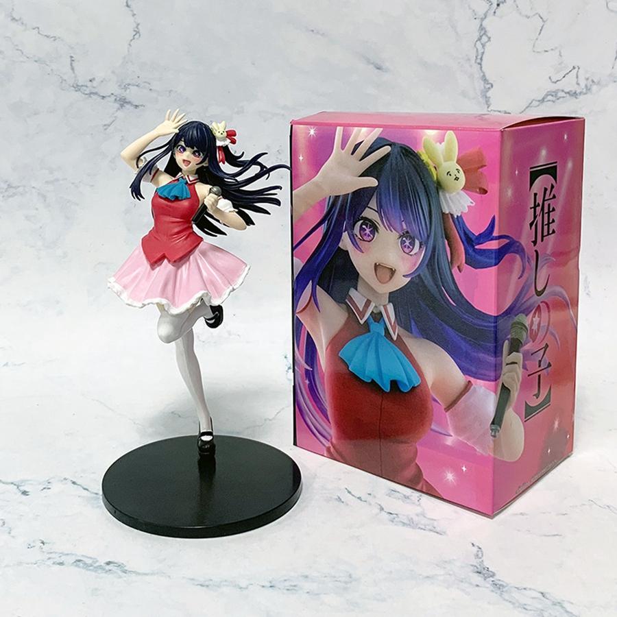 21cm [OSHI NO KO] Anime Model Idol Singer Hoshino Ai Action Model Kawaii Star Arima Kana Figurine PVC Collection Figure Toys