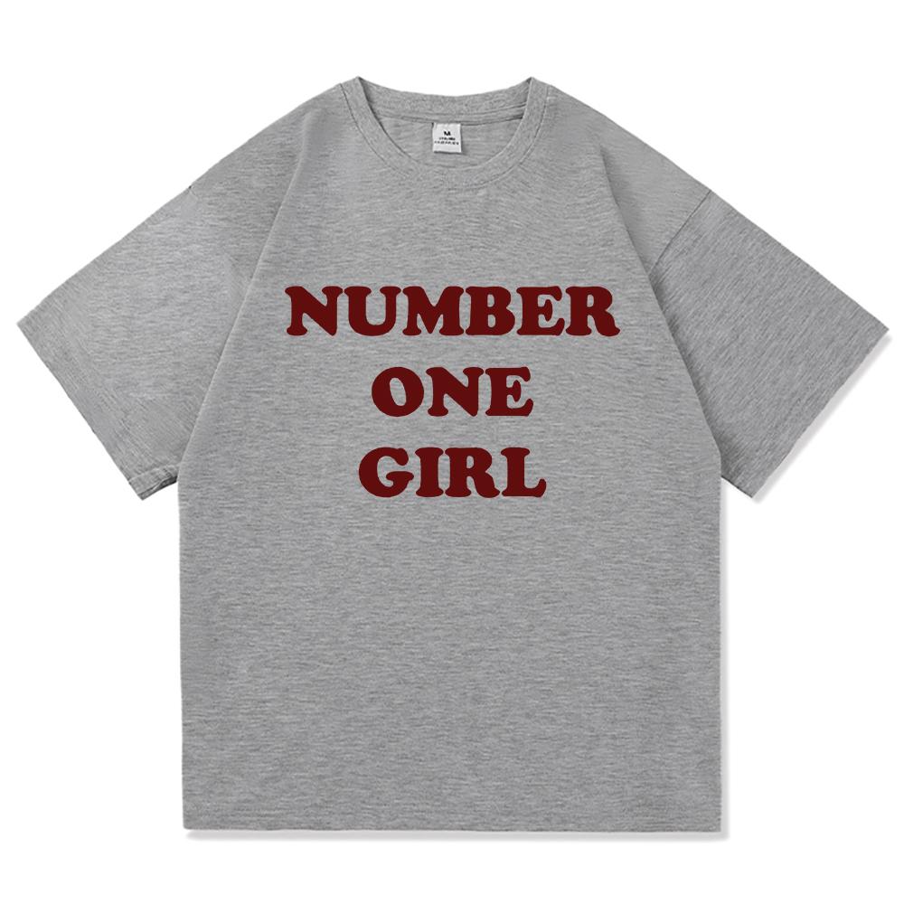 Rosé Nové album Number One Girl Stejné tričko Dámské oblečení Harajuku Trička Unisex Vysoce kvalitní trička Bavlna Grafické oblečení