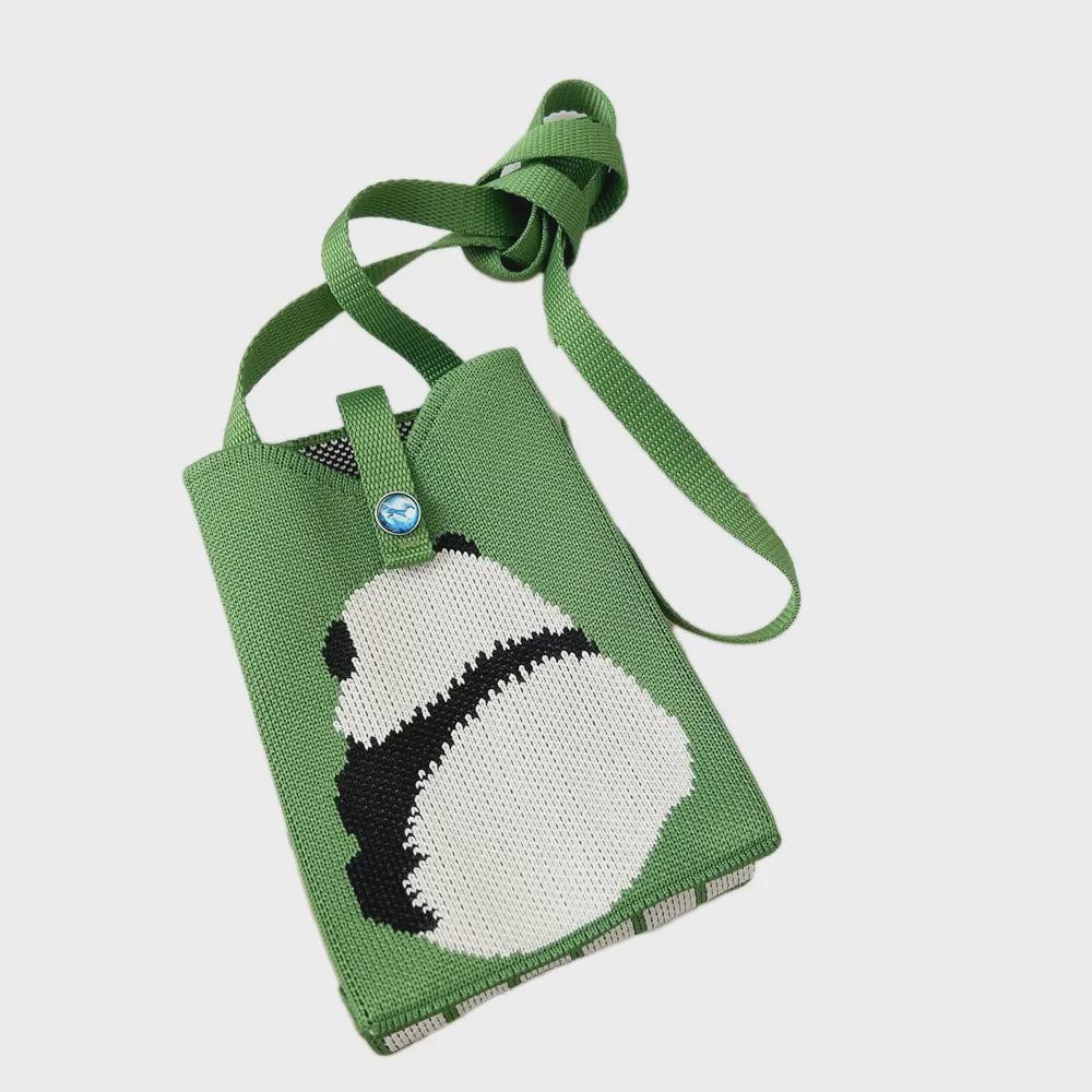 Korean Cute Mini Contrast Color Crossbody Phone Handbag