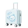 Child Luggage Girls Small Leather Suitcase Handbags Password Set Suitcases 2024 New Cute Cabin Trolley Case