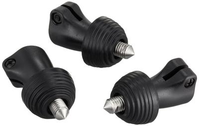 Manfrotto Steel Spiked Foot 116SPK3 Rubber/Stainless