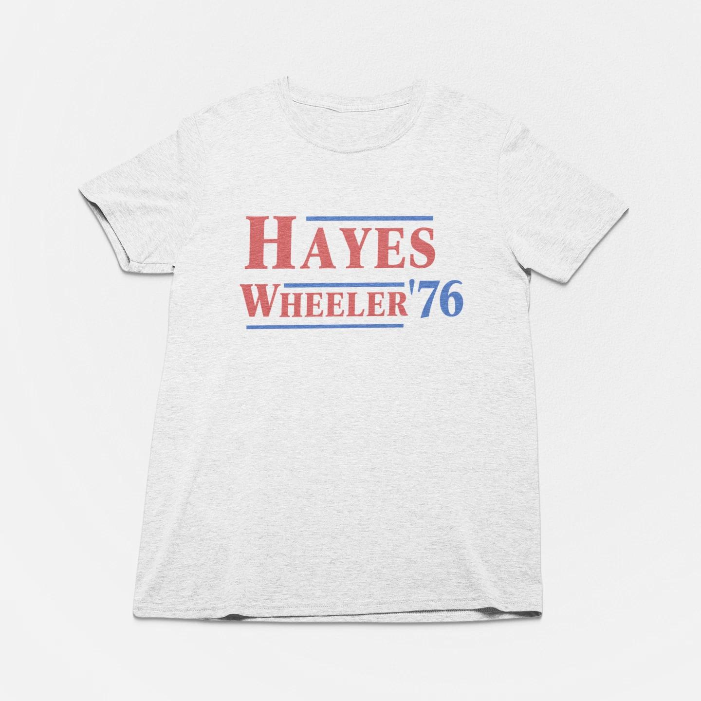 

Rutherford B. Hayes and William A. Wheeler 1876 Tshirt 4XL