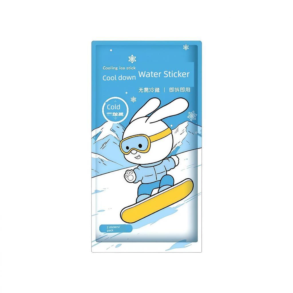 Cooling Patch for Physical Cooling and Heat Reduction, Ice Patch for Summer Military Training to Prevent Heatstroke, Cooling Patch for Students