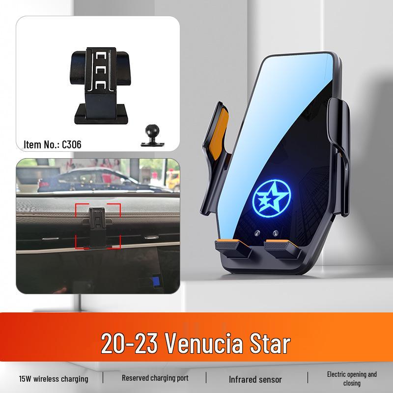 Venucia Car Phone Holder for D60PLUS, D60EV, T60, D50, and Big V Star Models