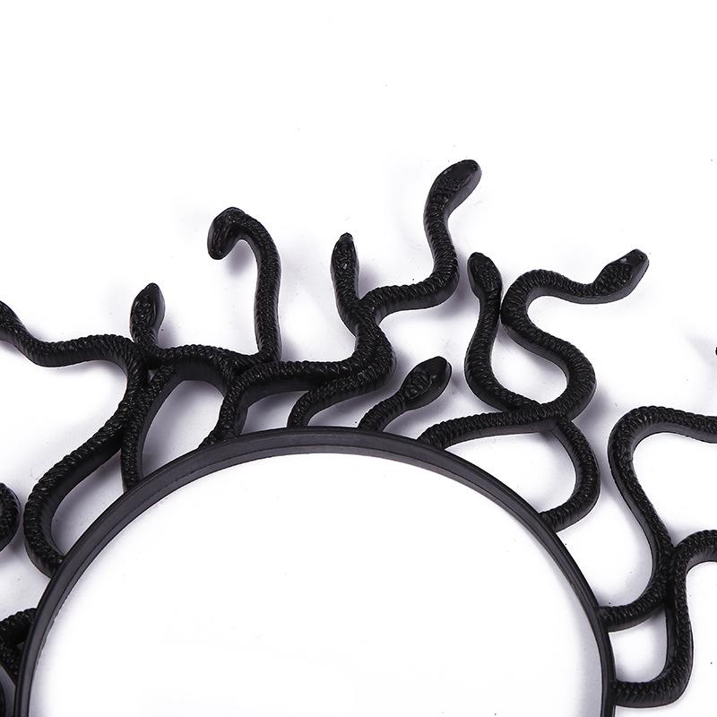 New Fashion Snake Hairband Halloween Decorate Masquerade Gold Black Snake Headband Hair Accessories