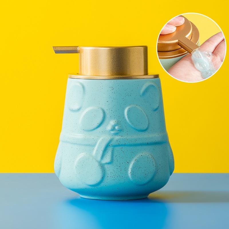 

Керамическая бутылка для жидкого мыла Дозатор для мыла Контейнер для мыла Насос для мыла Дозатор для мыла Заправляемая бутылка для мыла F4