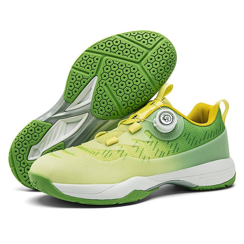 Mandarin duck badminton shoes rotating buckle male and female students table tennis shoes tennis volleyball sports shoes casual shoes