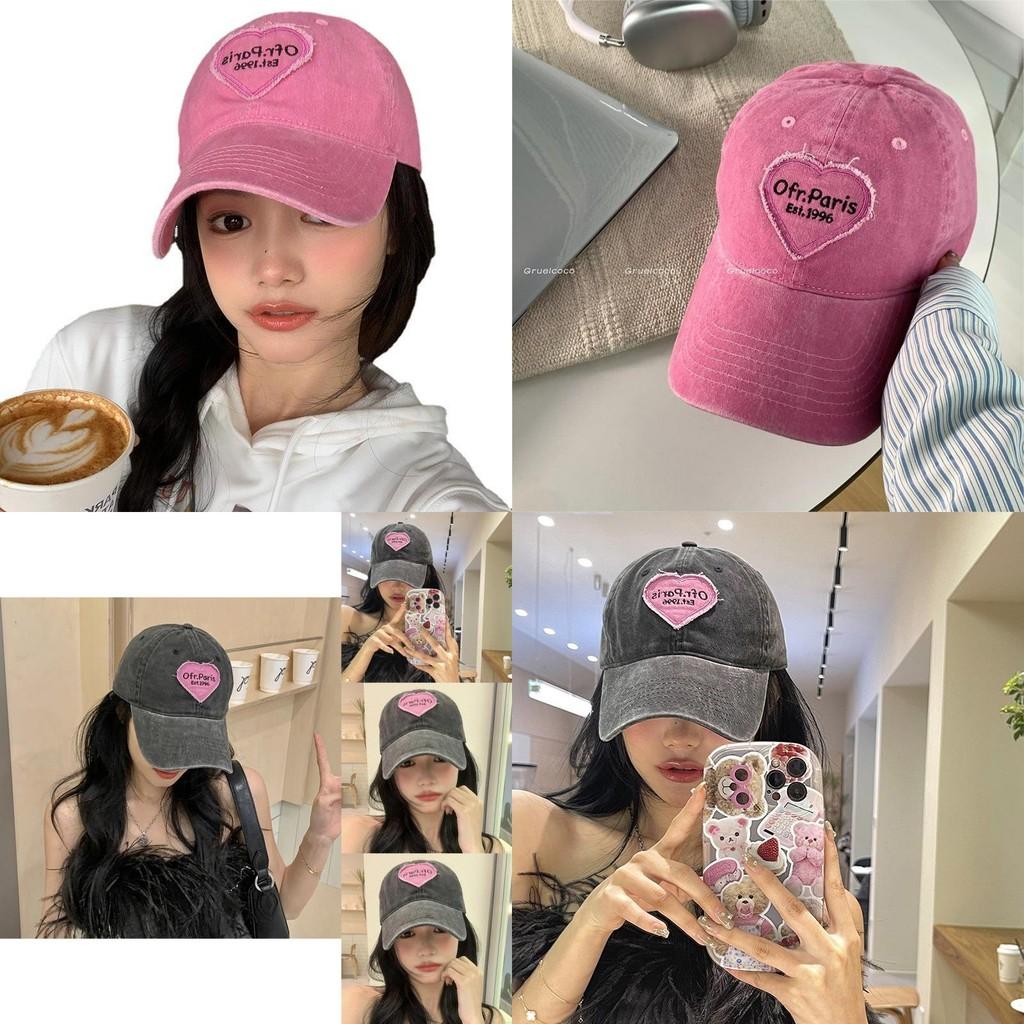 Trendy Minimalist Pink Baseball Hat With English Letter Motif And Soft Brim