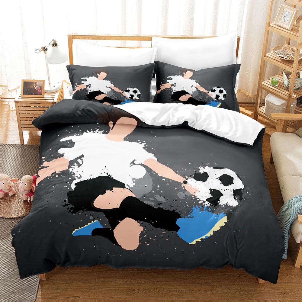 Fashion Technology Printing, 3D Digital Printing, Bedding, Duvet Covers, Pillowcases, Three-piece Sets
