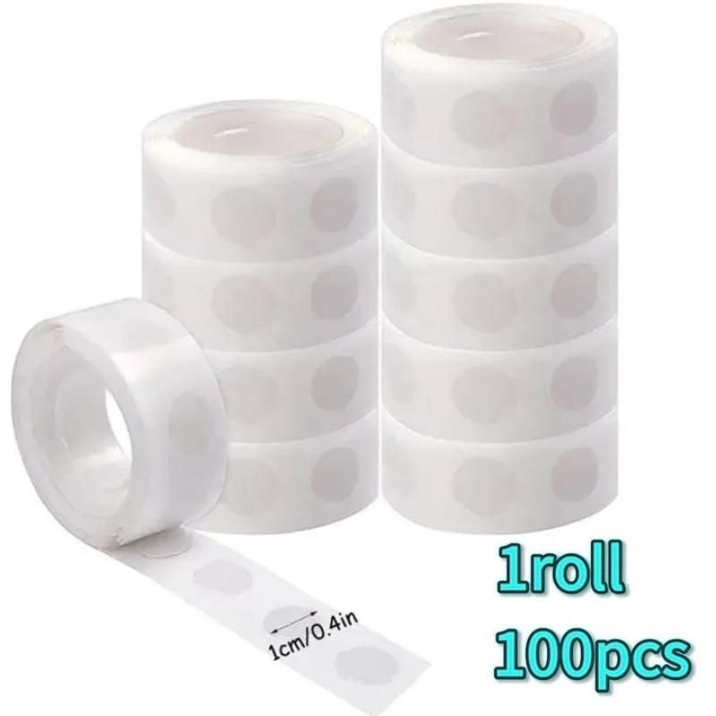 100-2000pcs Double-sided Adhesive Dots Transparent Removable Balloon Adhesive Tape Glue for DIY Wedding Birthday Party Decor