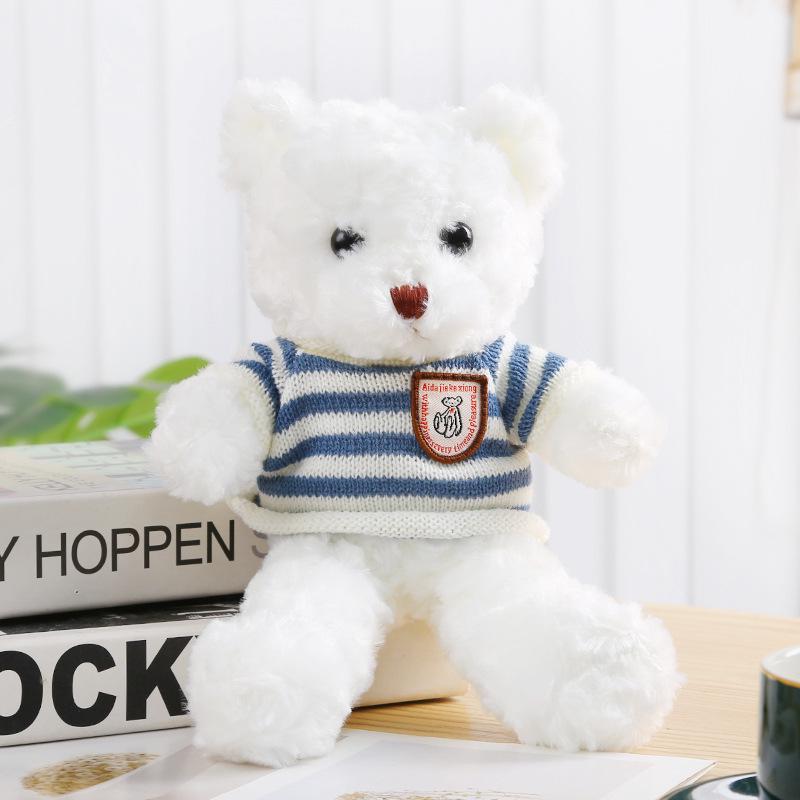 Teddy Bear Plush Hoodie Doll - Cute Activity Gift with Logo Print
