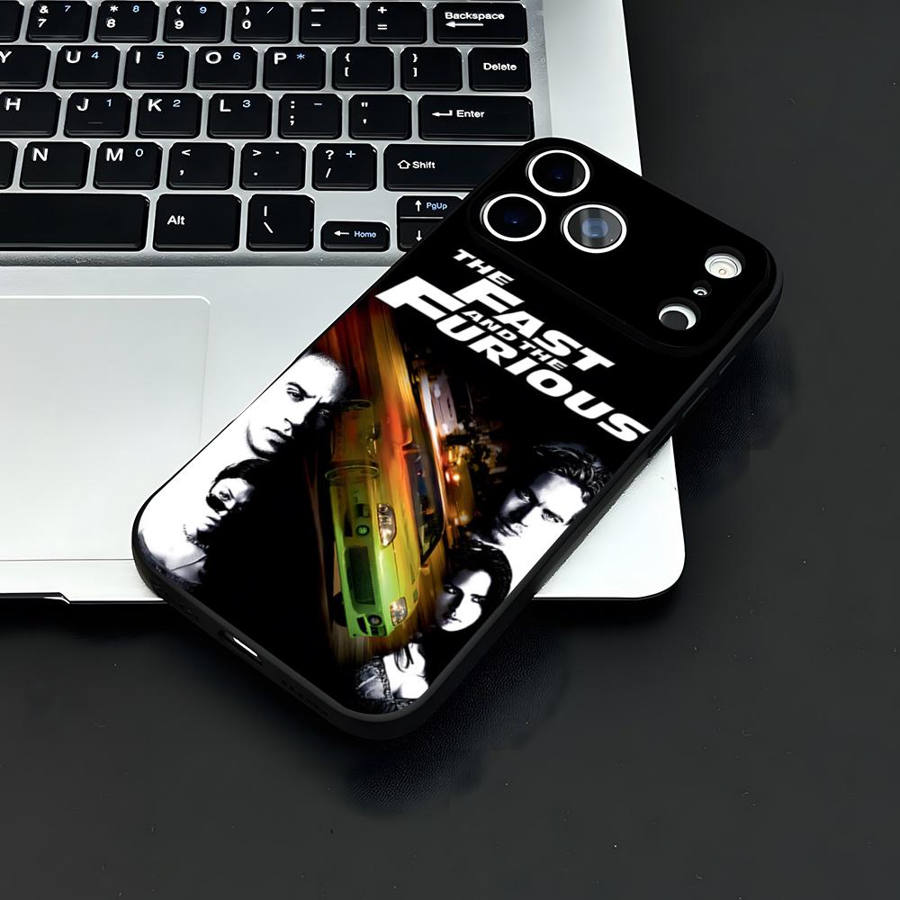 F-fast And F-Furious Handyhülle Für IPhone 17 Air 16 E Pro Max 15 14 13 Mini 12 Pro 11 Max Plus Schwarze Weiche Hülle