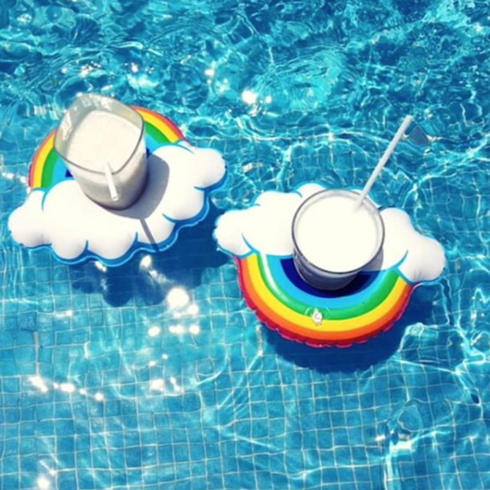 Inflatable Pool Drink Holder Floating Cup Stand